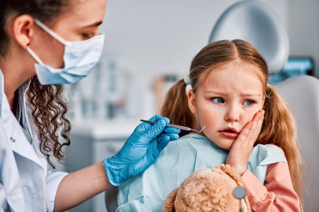 signs of cavities in children